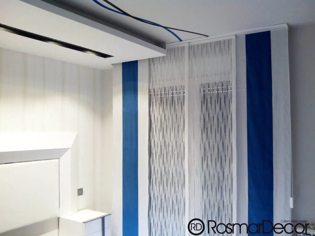 panel japonés a medida para dormitorio